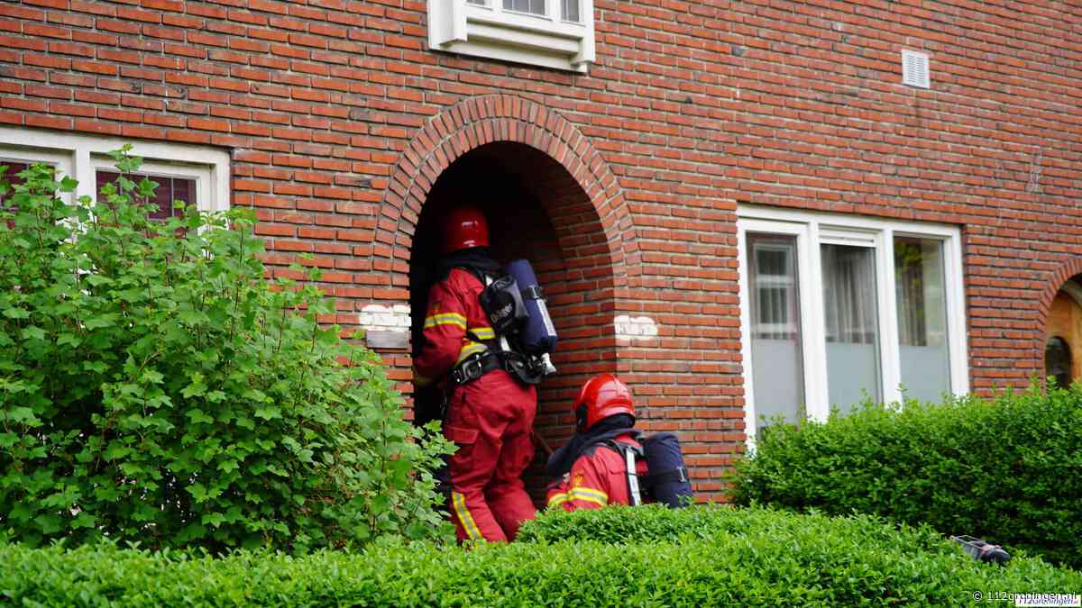 Gaslekkage in woning J.A. Feithstraat Groningen