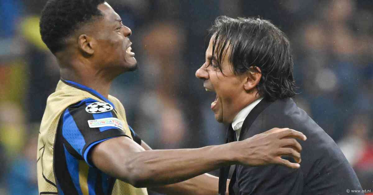Uitblinker Denzel Dumfries in rijtje met Mohamed Salah en Alessandro Del Piero: ‘Dat had je van tevoren niet gedacht’