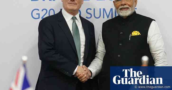 Starmer beats Trump to the line in race for trade deal with India