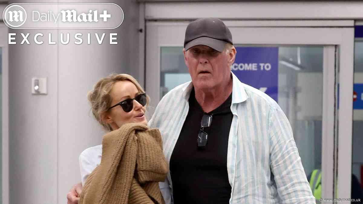 David Hasselhoff suffers airport health crisis weeks after ex wife killed herself... as insiders reveal why 'he's living on borrowed time'