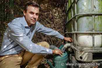 Veel regenwaterputten staan nu al leeg, zelfs die van 10.000 liter: “Dit verbaast me wel een beetje”