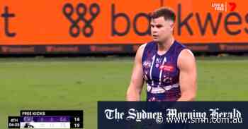 Pies give up free kick