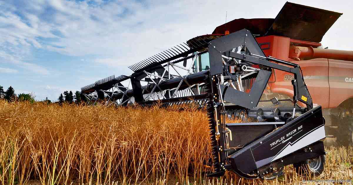 New header front design turns heads in northern Wheatbelt farm programs