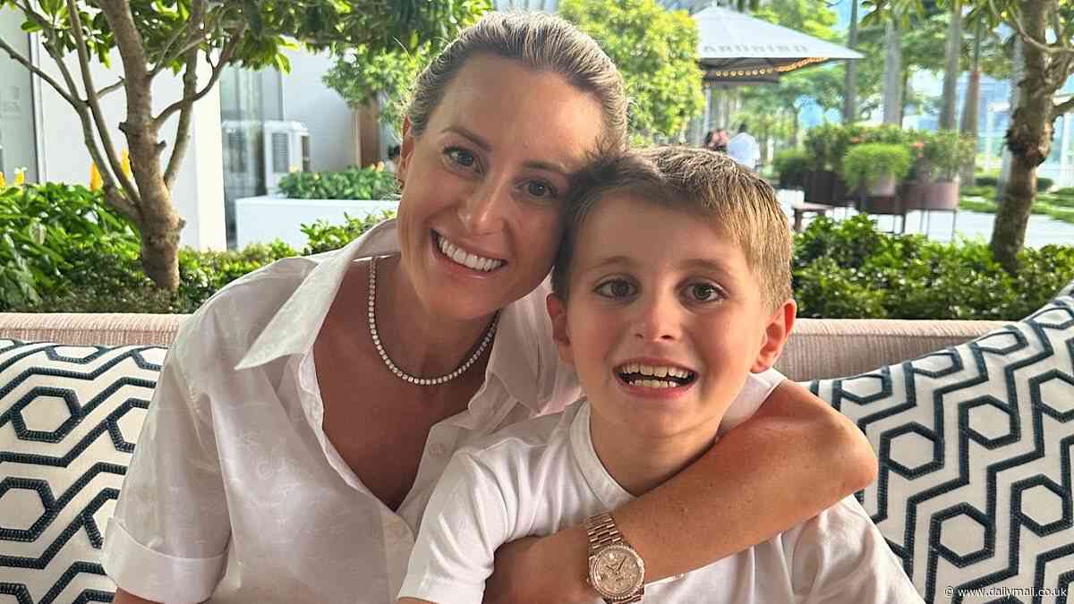 11 going on 21! Roxy Jacenko's son is gifted a $2,400 electric bike and has a pizza-making cooking class for lunch for his birthday