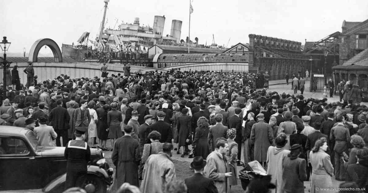 Liverpool life in 1945 captured in 30 photos from 80 years ago