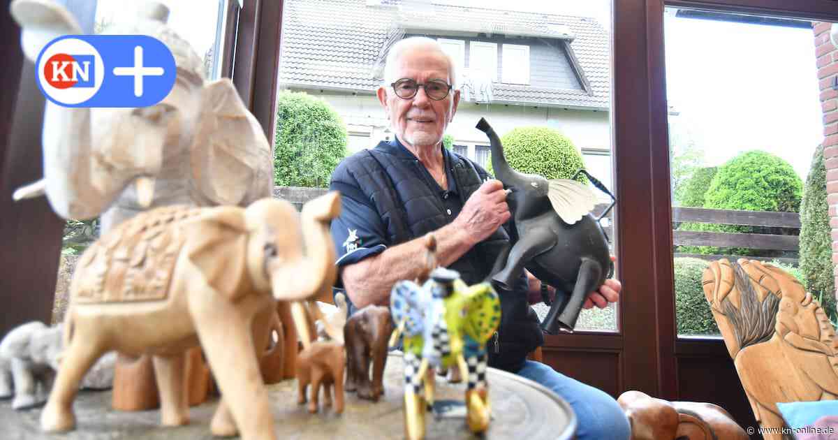 Sammelleidenschaft in Laatzen: Günther Truckenbrodt hat 1000 Elefanten