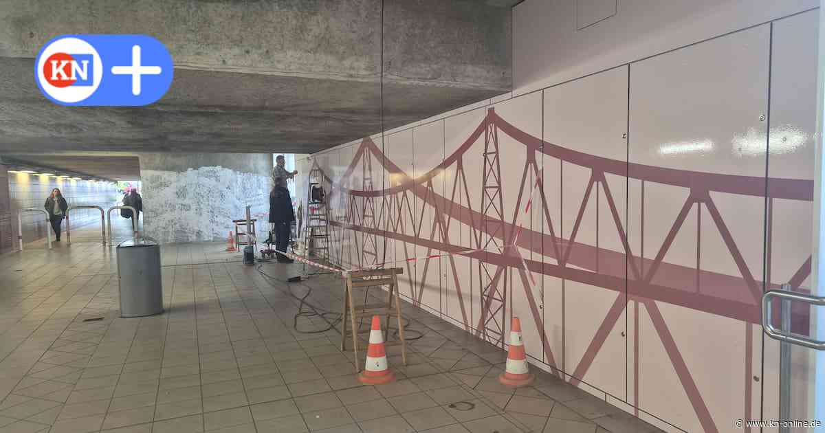 Bahnhof Rendsburg: Neuer Look für Unterführung