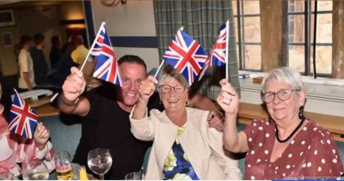 East Lancs club's VE Day party raised funds for brain tumour mum