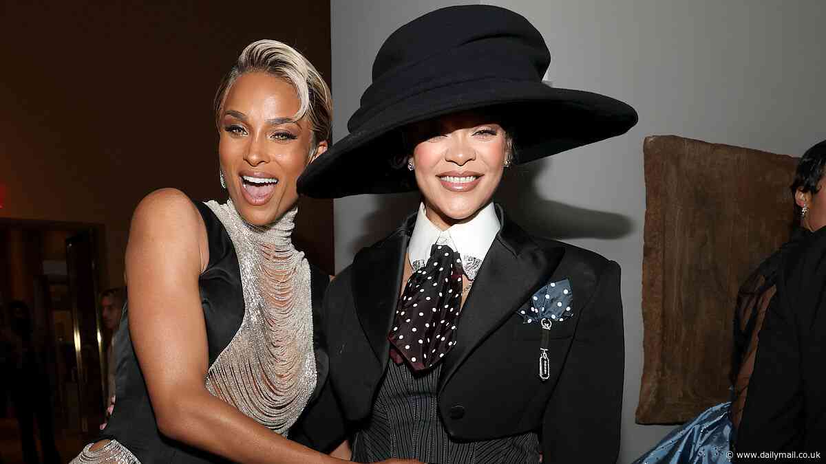 Ciara reveals Rihanna and A$AP Rocky already want a fourth child after revealing third pregnancy at Met Gala