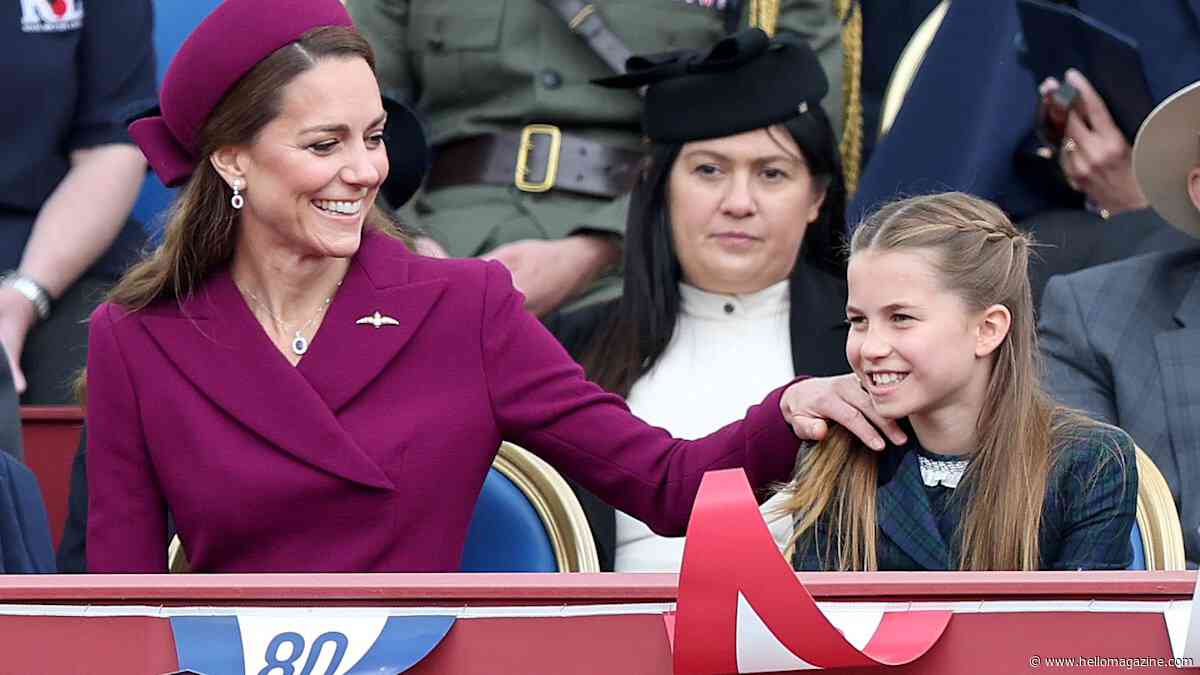 Princess Kate's four-word instruction to children during balcony appearance revealed