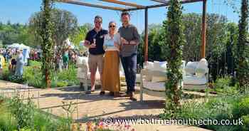 Poole-based designer's garden wins gold at BBC show