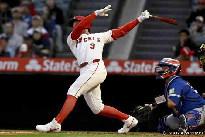 O’Hoppe, Moncada deliver in Angels’ 8th-inning rally for 8-3 win over Blue Jays