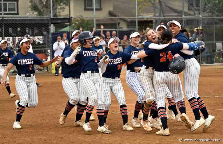 Cypress softball beats Pacifica in 9 innings to grab share of Crestview title