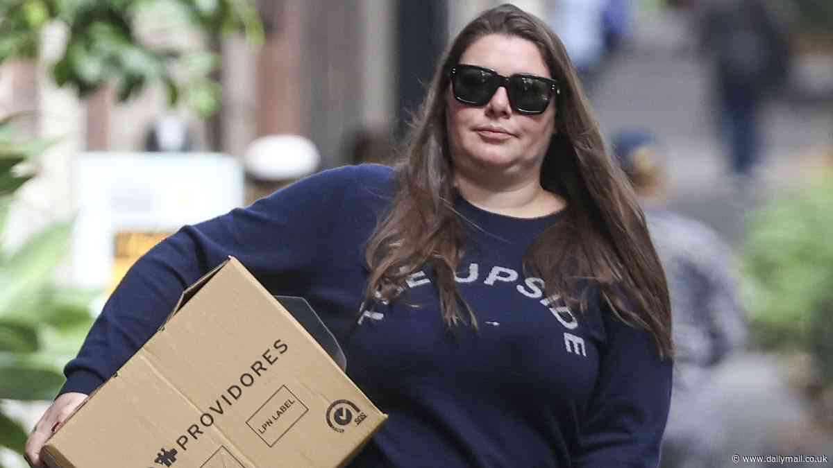 Keeping it in the family! Billionaire heiress Francesca Packer-Barham sports activewear designed by her former aunt Jodhi Meares who remains close to her uncle James