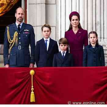 Prince Louis Royally Trolls Brother Prince George During VE Day Outing