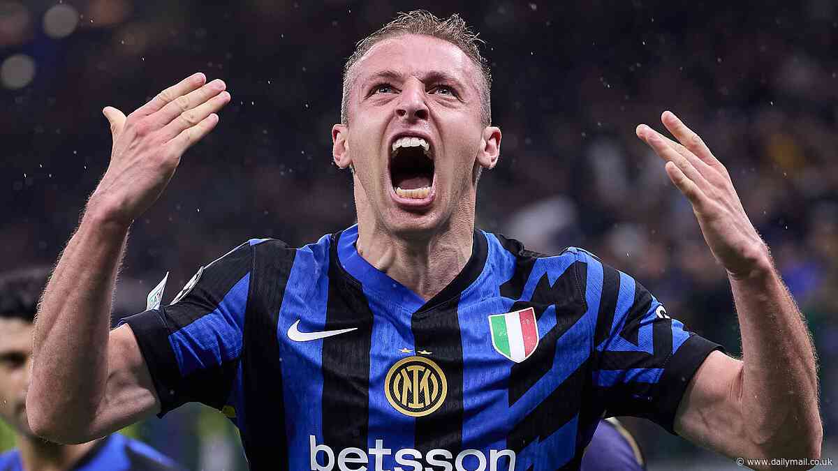 Inter Milan hero Davide Frattesi reveals he almost 'had a BLACKOUT' after celebrating his winner in Barcelona thriller to reach the Champions League final