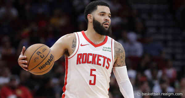 Rockets Discuss Moving Decision On Fred VanVleet Team Option To End Of June