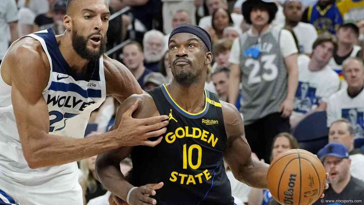 Warriors vs. Timberwolves Game 1: Curry exits with hamstring injury but Butler, Hield spark Warriors win