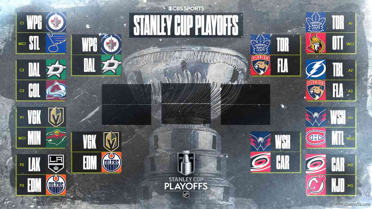 NHL Playoffs 2025: Stanley Cup schedule, bracket, scores, as Hurricanes and Oilers open series with victories