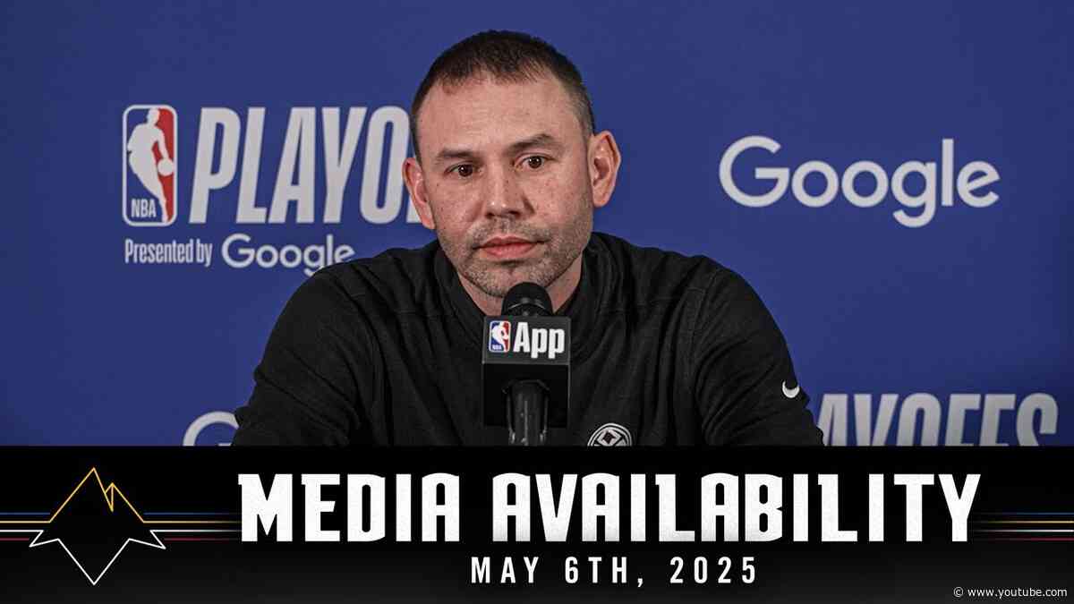 Coach Adelman Media Availability 🎙️ | May 6, 2025