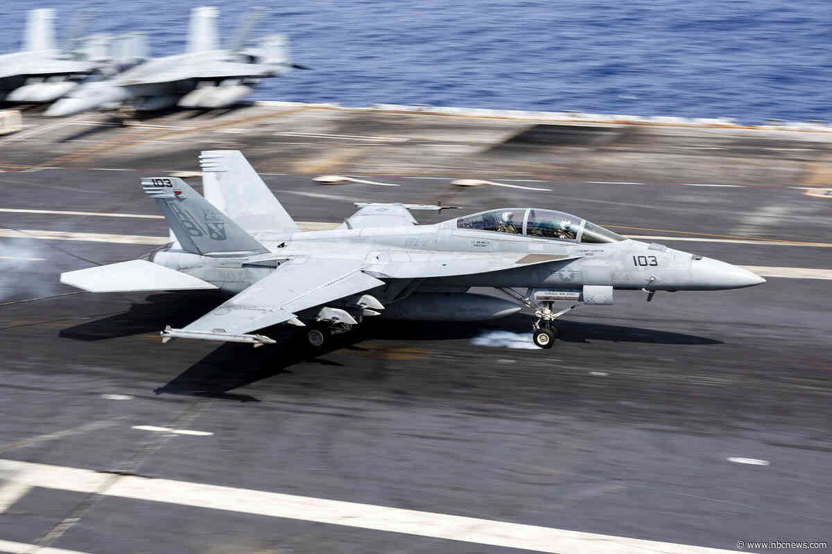 Second fighter jet crashes into the sea after landing failure on USS Harry S. Truman