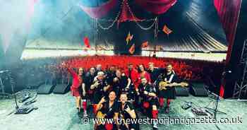 Famous bagpipe band return to South Cumbria