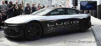 Lucid-Aktie dennoch freundlich: Tesla-Konkurrent Lucid bleibt tief in den roten Zahlen