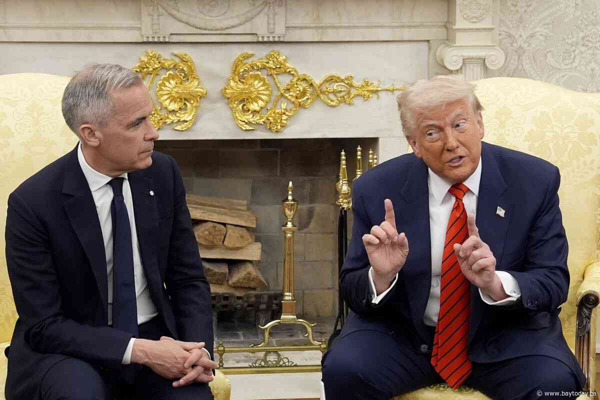 Carney says there's 'more work to do' after meeting with Trump