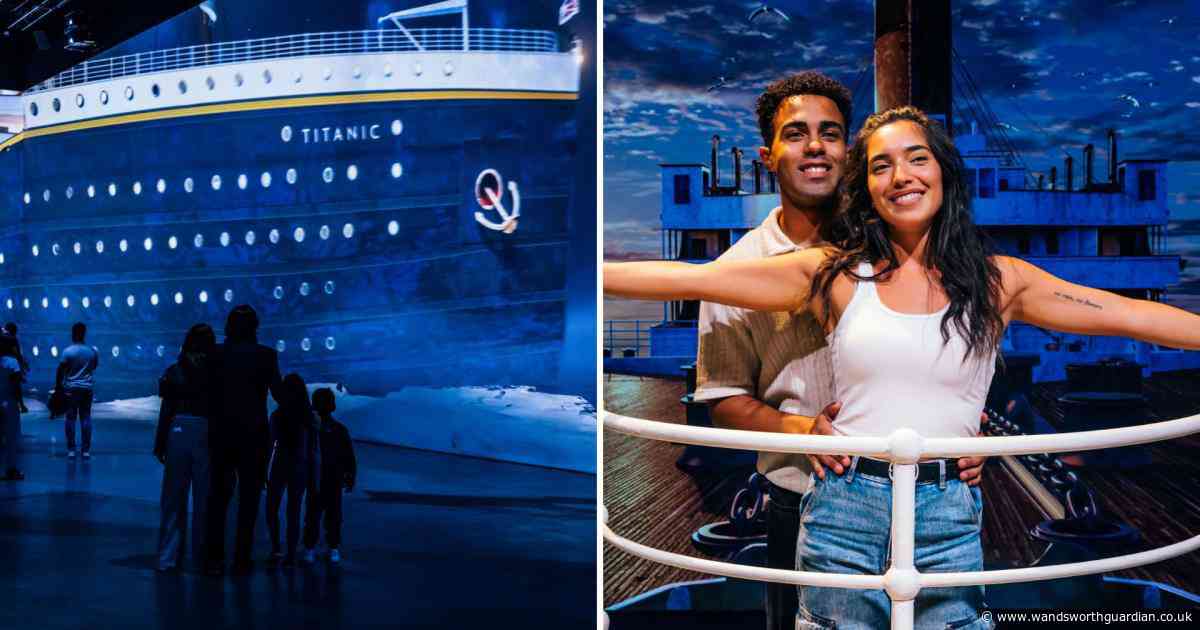 New multi sensory Titanic experience due to dock in London