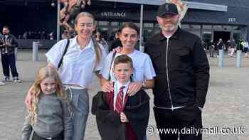 Coleen and Wayne Rooney treat son Kit, 9, to a Harry Potter tour as they visit iconic Hertfordshire studio after finally ending bitter Wagatha Christie libel battle with Rebekah Vardy