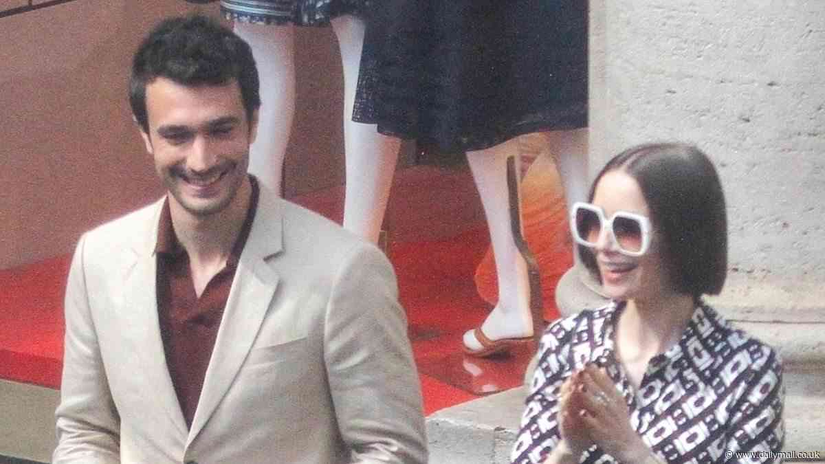 Emily In Paris series five FIRST LOOK as Lily Collins films with on-screen lover Eugenio Franceschini in Rome after last season finished on major cliffhanger over her tangled love life