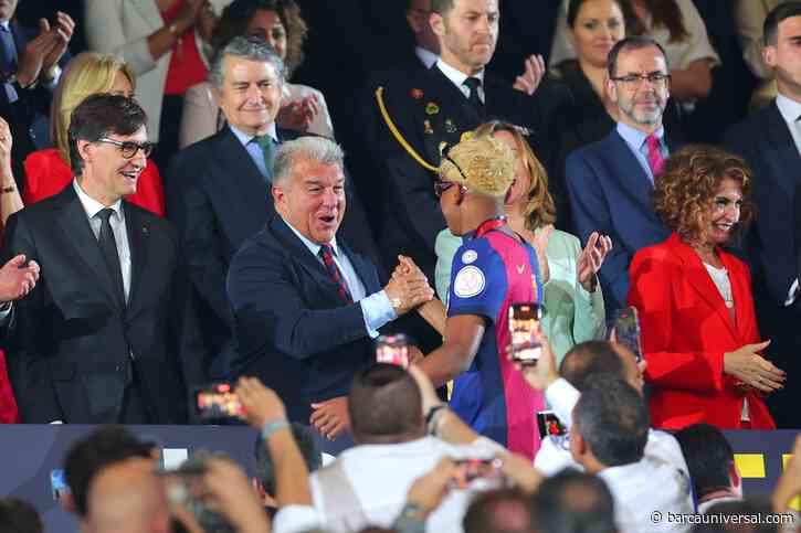 Laporta consoles Barcelona players after heartbreaking Inter loss &#8211; &#8216;Fans are very proud of you&#8217;
