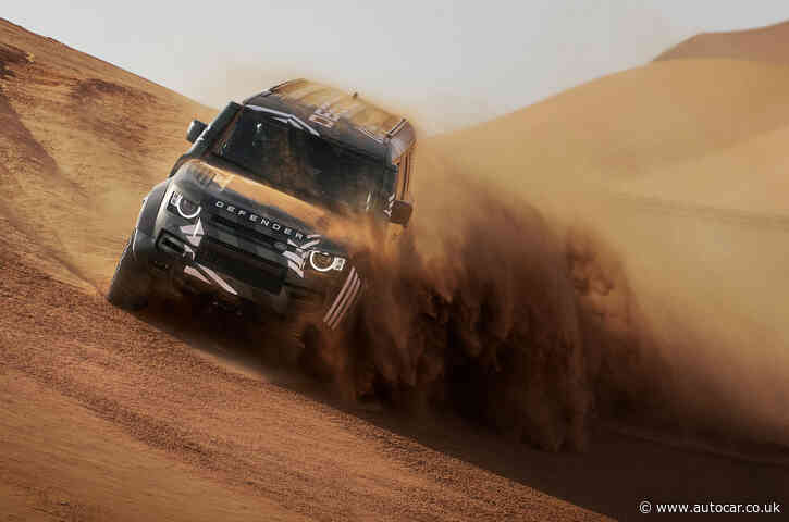 JLR tests Defender Dakar Rally entry ahead of 2026 series