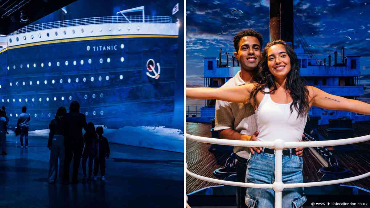 New multi sensory Titanic experience due to dock in London