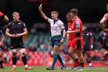 Wales coach's 21-year-old son becomes refereeing prodigy after realising he wasn't big enough to play