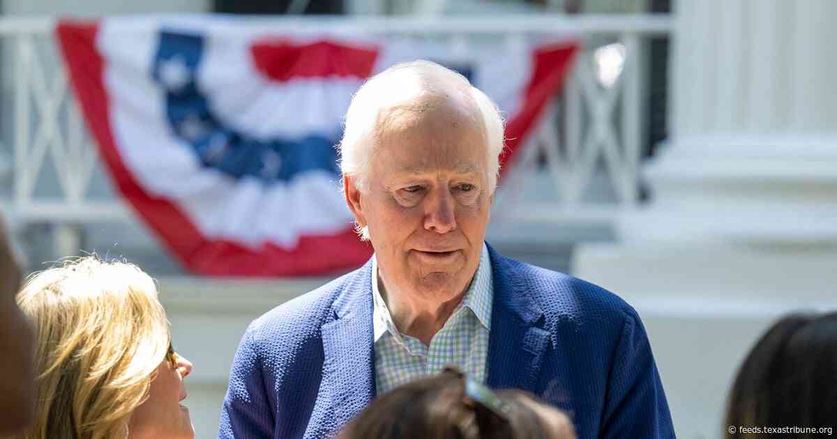 Sen. John Cornyn announces leadership team, including Trump pollster, for 2026 reelection campaign