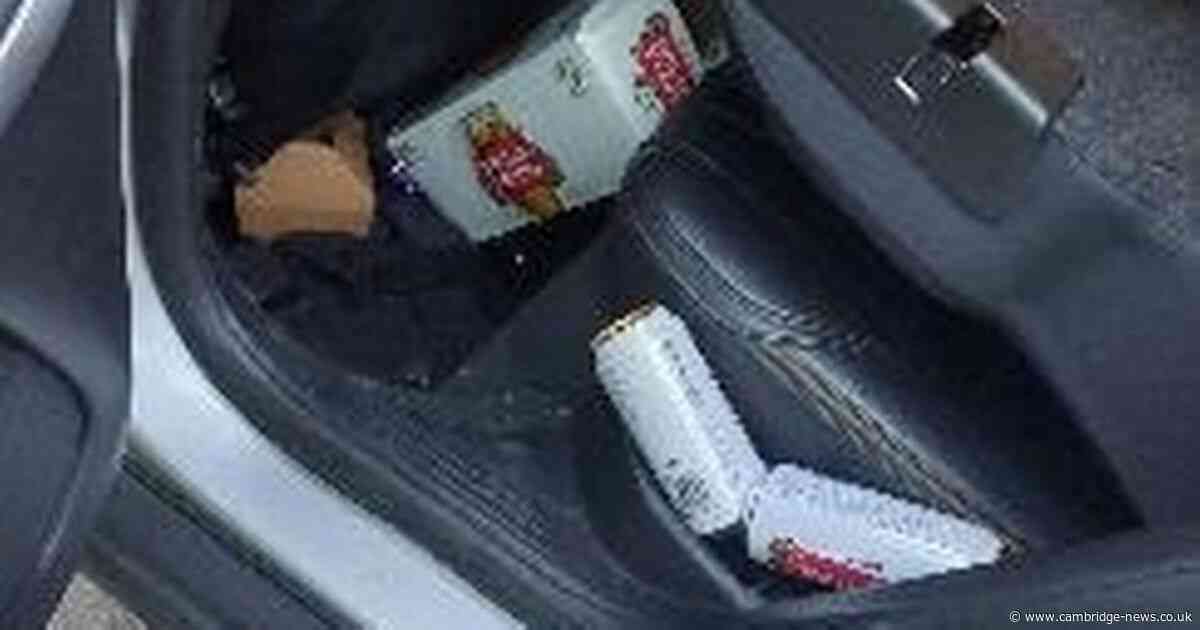 Drunk driver 'put lives at risk' by trying to change tyre on the A14 at rush hour