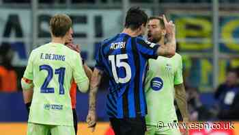 Barça's Martinez: I did not spit at Acerbi