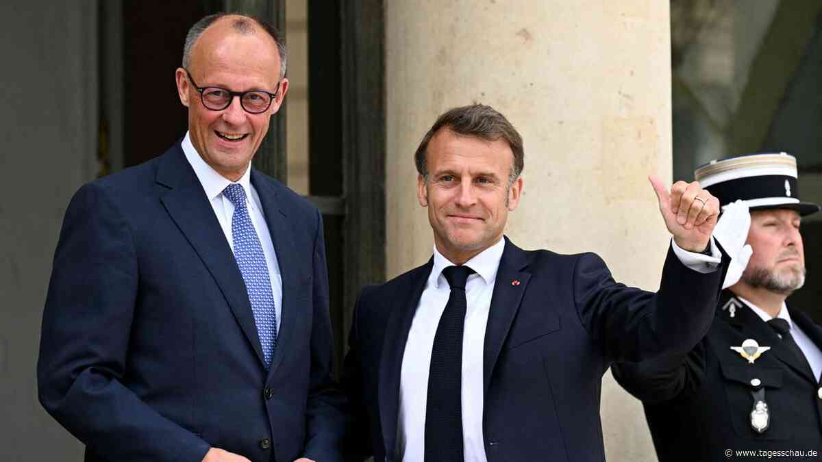 Liveblog zur Bundesregierung: ++ Merz bei Macron in Paris ++