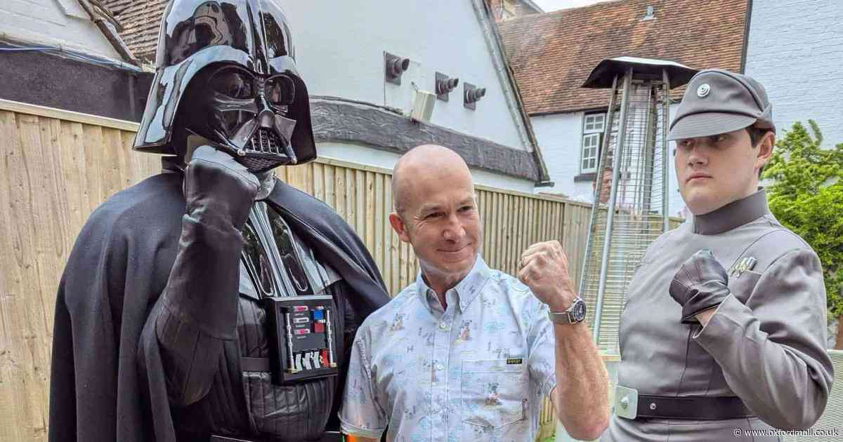Stormtroopers descend on Oxfordshire town for Make-A-Wish
