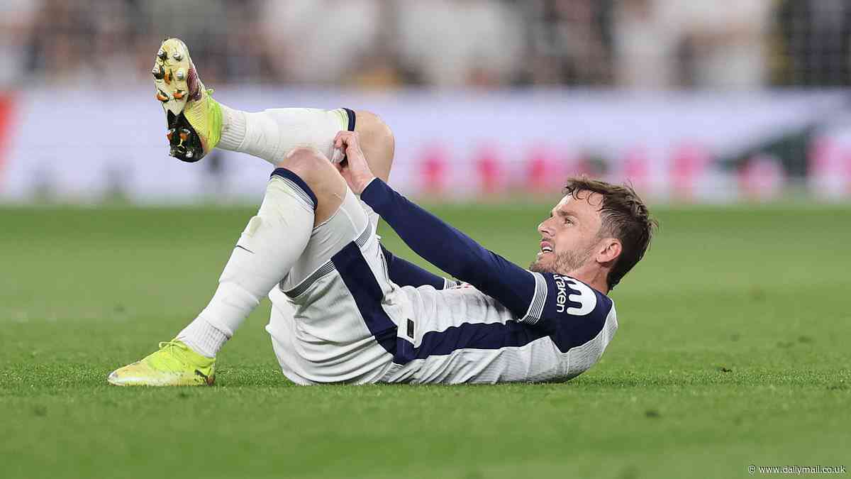 Tottenham dealt injury blow with James Maddison 'a doubt for pre-season' after star suffered a season ending knee problem