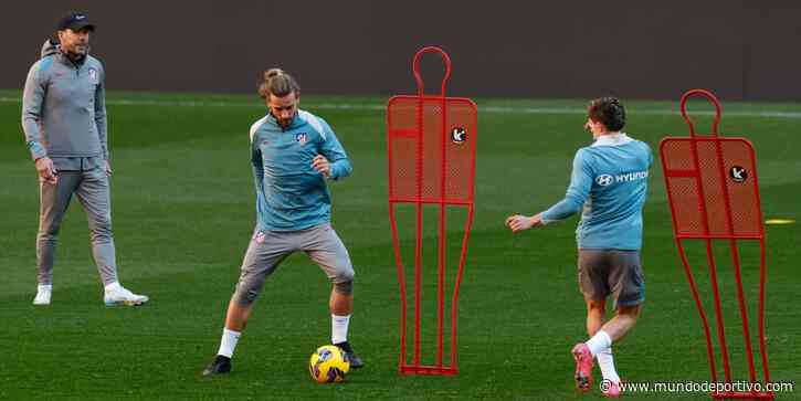 El Cholo mantiene el cambio de sistema, y sigue sin contar con Griezmann