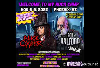 Second Weekend Added For Fall 2025 'Rock 'N' Roll Fantasy Camp' Feat. ALICE COOPER And ROB HALFORD