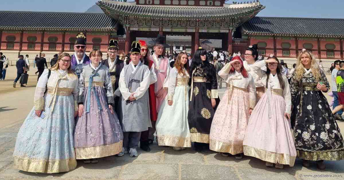 Students 'leave a bit of Darlington in South Korea' on life-changing visit