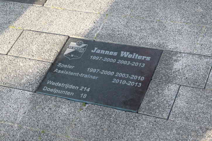 Eretegel onthuld voor Jannes Wolters