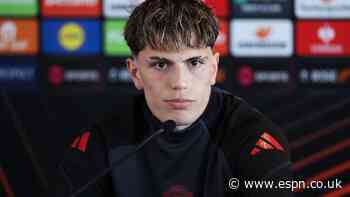 Garnacho 'happy' at United despite transfer links