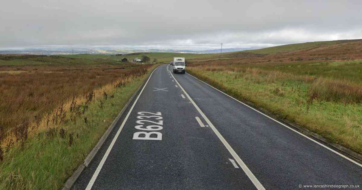 Main road between Blackburn and Rossendale closed following crash