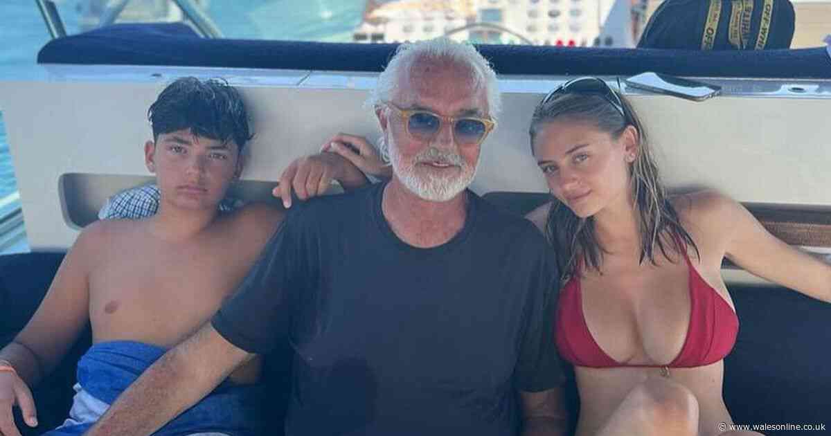 Flavio Briatore's marriage to Wonderbra model, child with Heidi Klum, doomed football venture