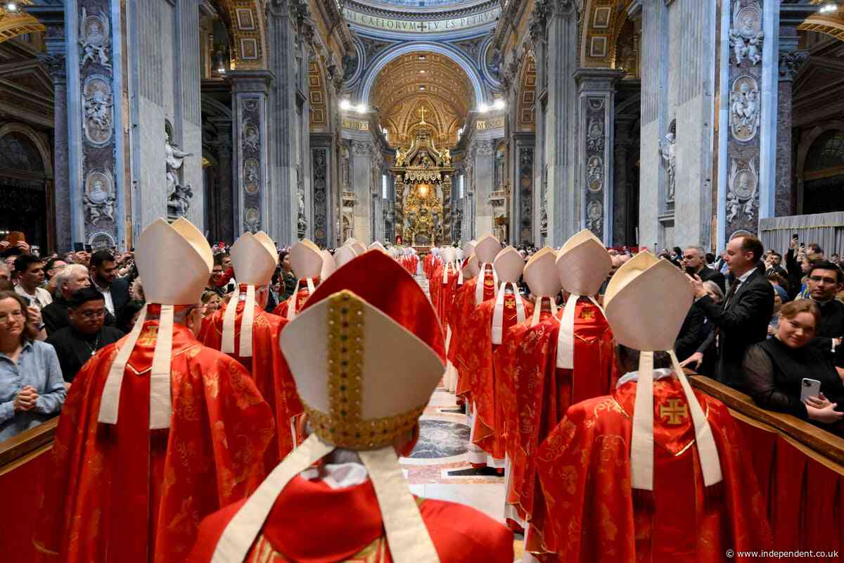 Watch live: Cardinals begin choosing new pope in largest ever conclave