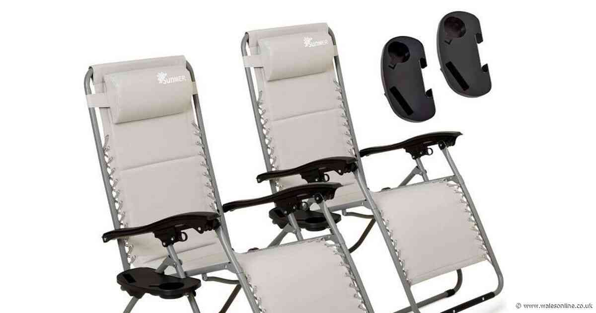 Amazon's 'sturdy, comfortable, and stylish' set of sun loungers now 23% off in sale